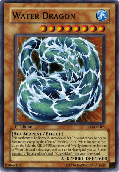 Water Dragon [EEN-EN015] Super Rare - Josh's Cards