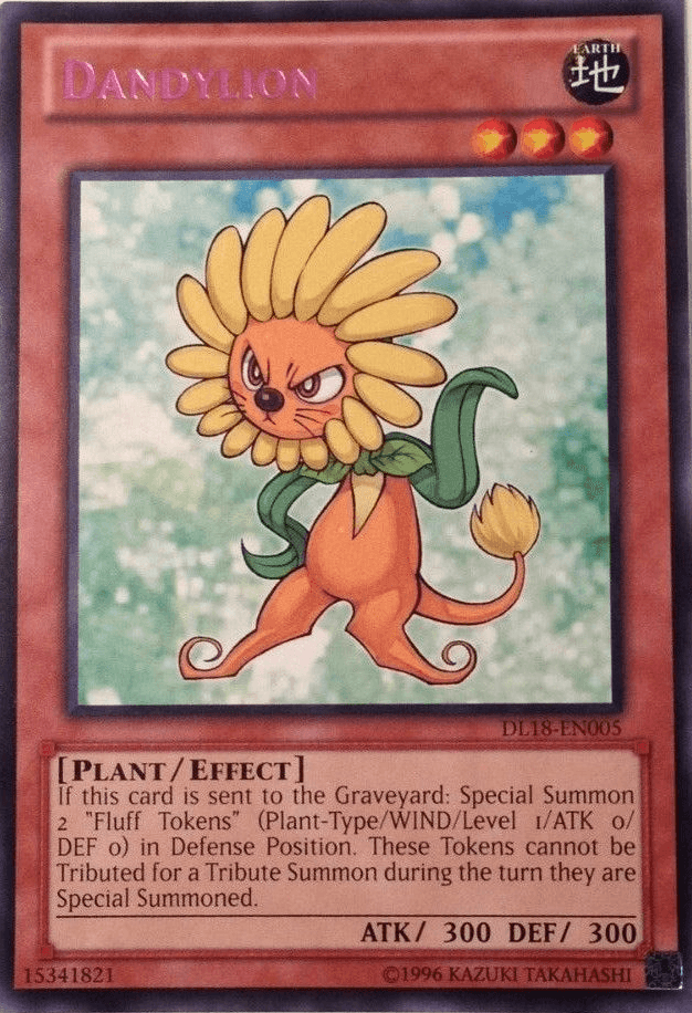 Dandylion (Purple) [DL18-EN005] Rare - Josh's Cards