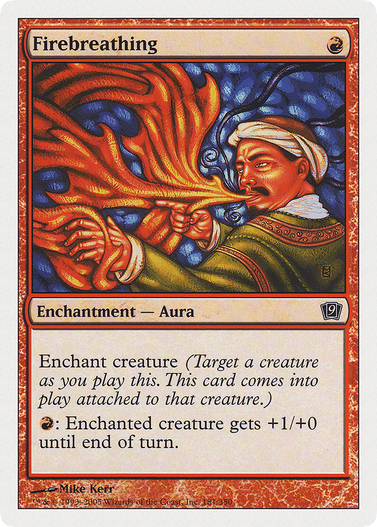Firebreathing [Ninth Edition] Foil