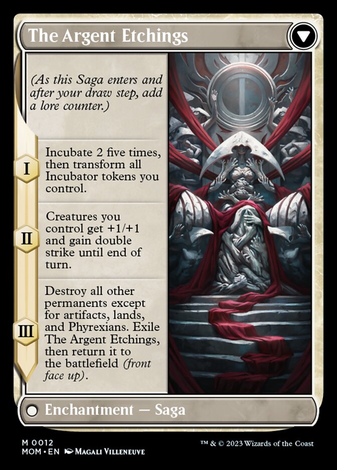 Elesh Norn // The Argent Etchings (MOM-012) - March of the Machine Foil