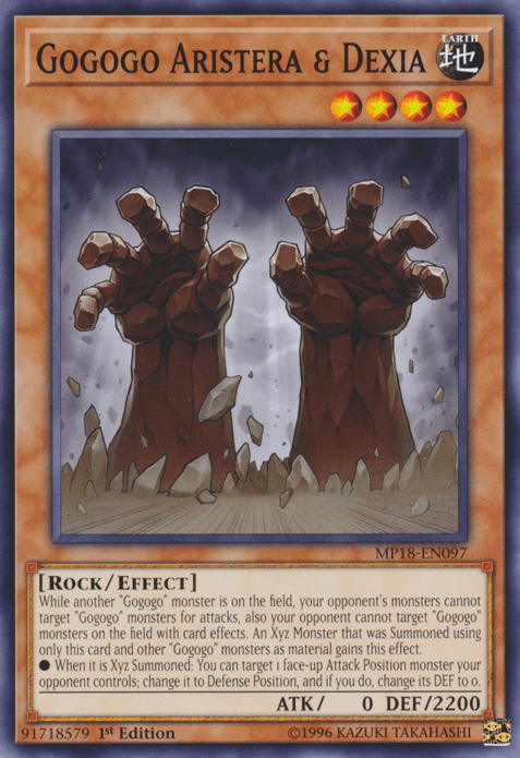Gogogo Aristera & Dexia [MP18-EN097] Common - Josh's Cards