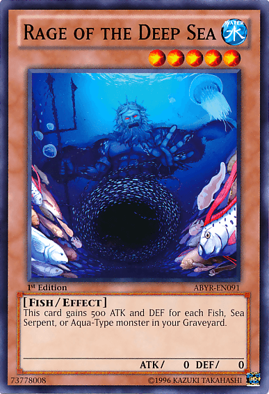 Rage of the Deep Sea [ABYR-EN091] Common - Josh's Cards
