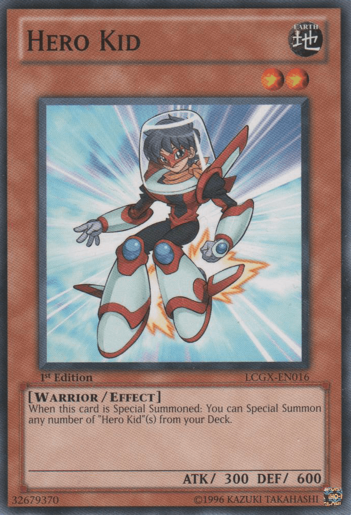 Hero Kid [LCGX-EN016] Common - Josh's Cards