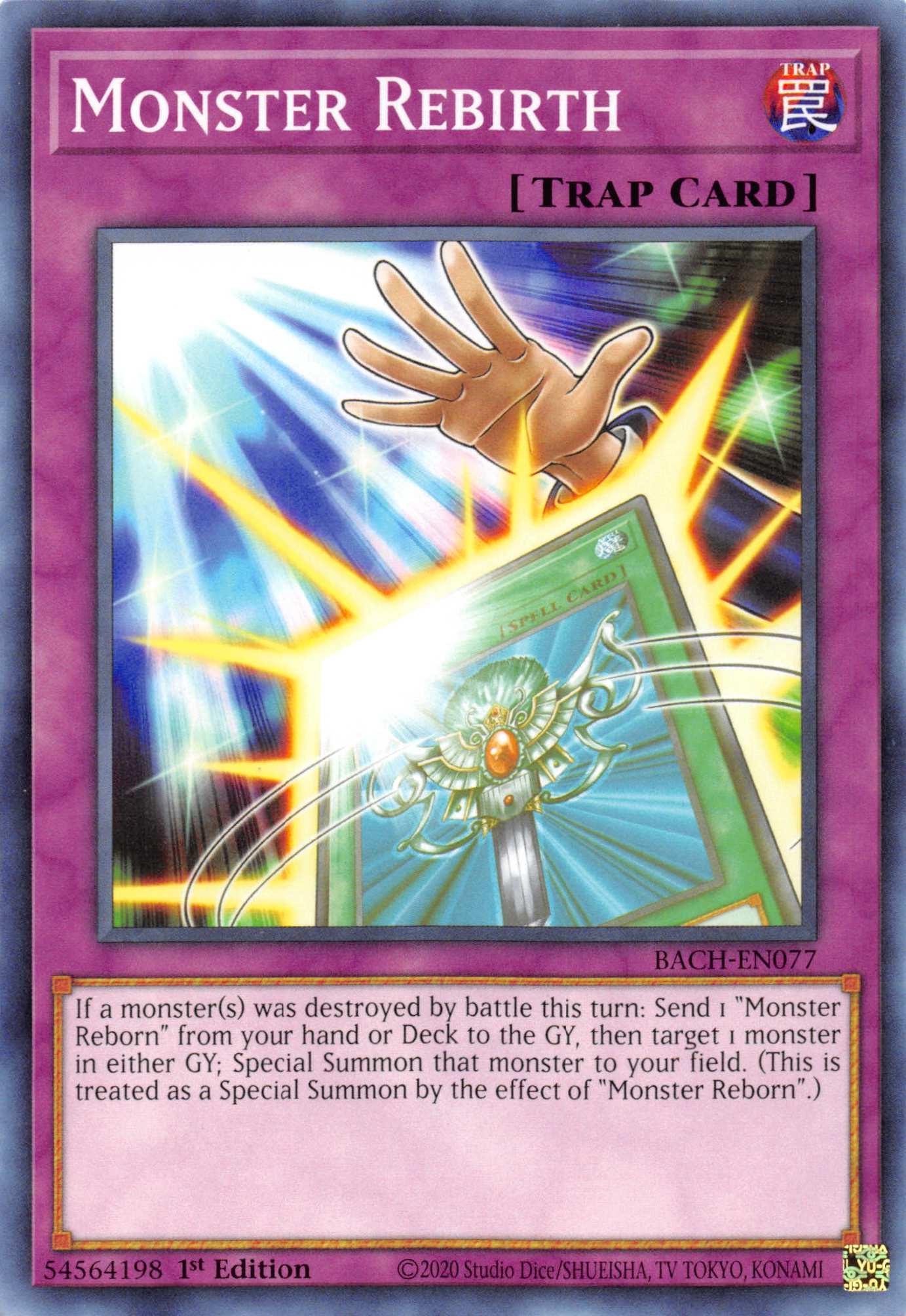 Monster Rebirth [BACH-EN077] Common - Josh's Cards