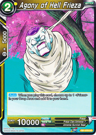 Agony of Hell Frieza (TB1-079) [The Tournament of Power] Parallel Foil
