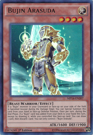 Bujin Arasuda [MP14-EN207] Ultra Rare - Josh's Cards
