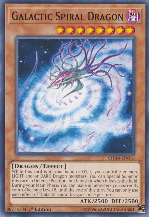 Galactic Spiral Dragon [CHIM-EN016] Common - Josh's Cards