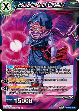 Hoi, Bringer of Calamity (BT14-034) [Cross Spirits] Parallel Foil