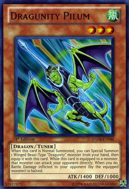 Dragunity Pilum [HA04-EN046] Super Rare - Josh's Cards