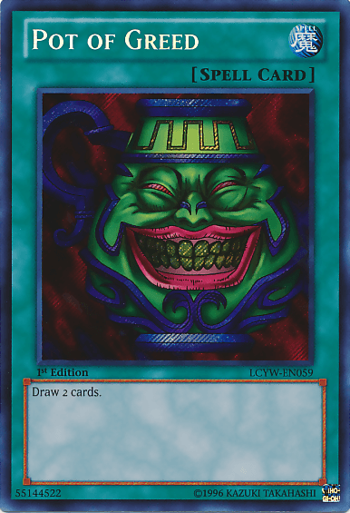 Pot of Greed [LCYW-EN059] Secret Rare - Josh's Cards