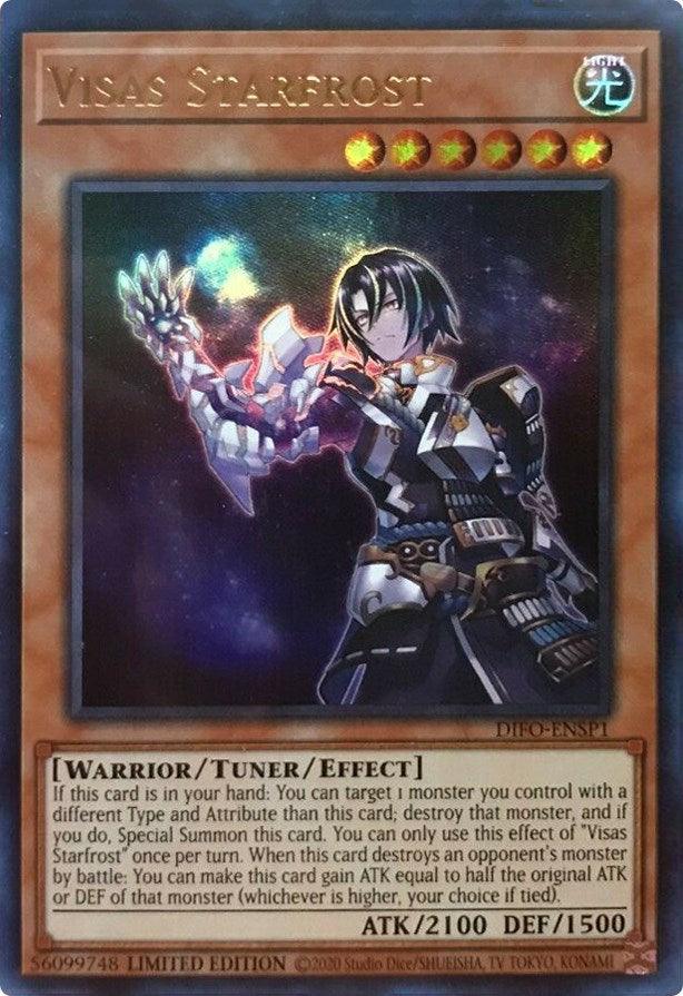 Visas Starfrost [DIFO-ENSP1] Ultra Rare - Josh's Cards