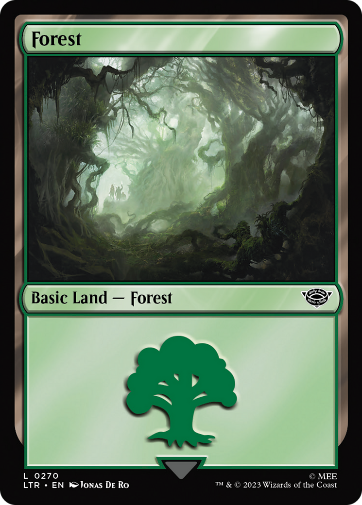 Forest (LTR-270) - The Lord of the Rings: Tales of Middle-earth Foil