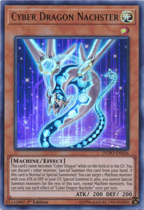 Cyber Dragon Nachster [DUPO-EN036] Ultra Rare - Josh's Cards