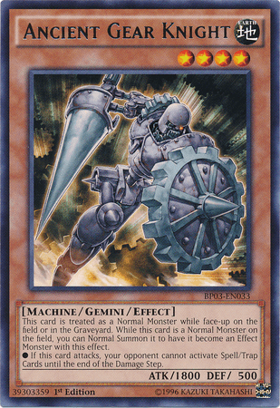 Ancient Gear Knight [BP03-EN033] Rare - Josh's Cards