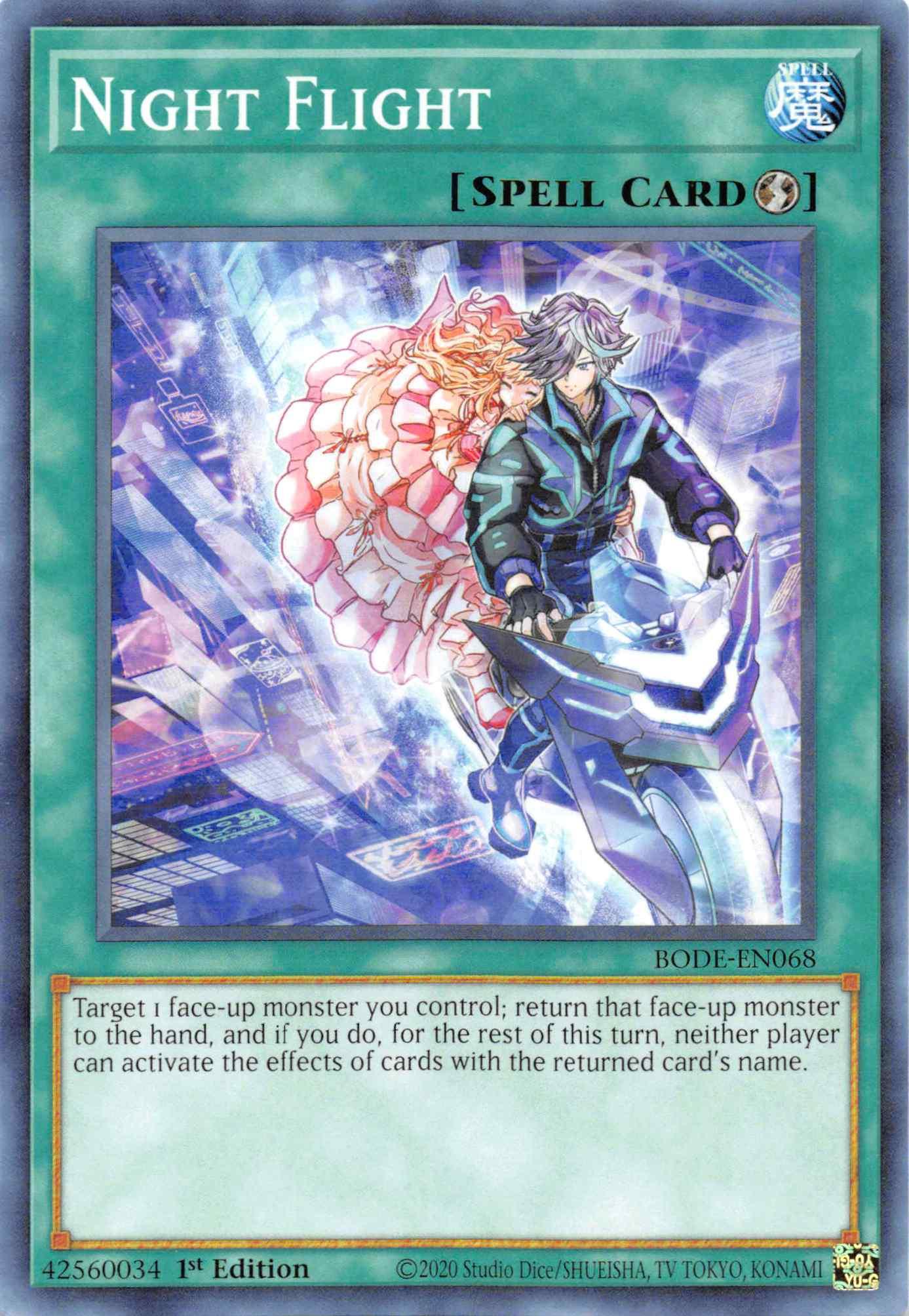 Night Flight [BODE-EN068] Common - Josh's Cards