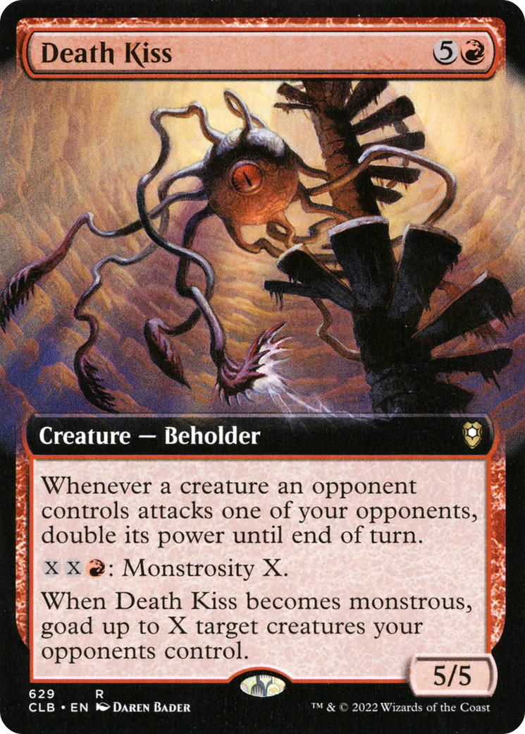Death Kiss (CLB-629) - Commander Legends: Battle for Baldur's Gate: (Extended Art)
