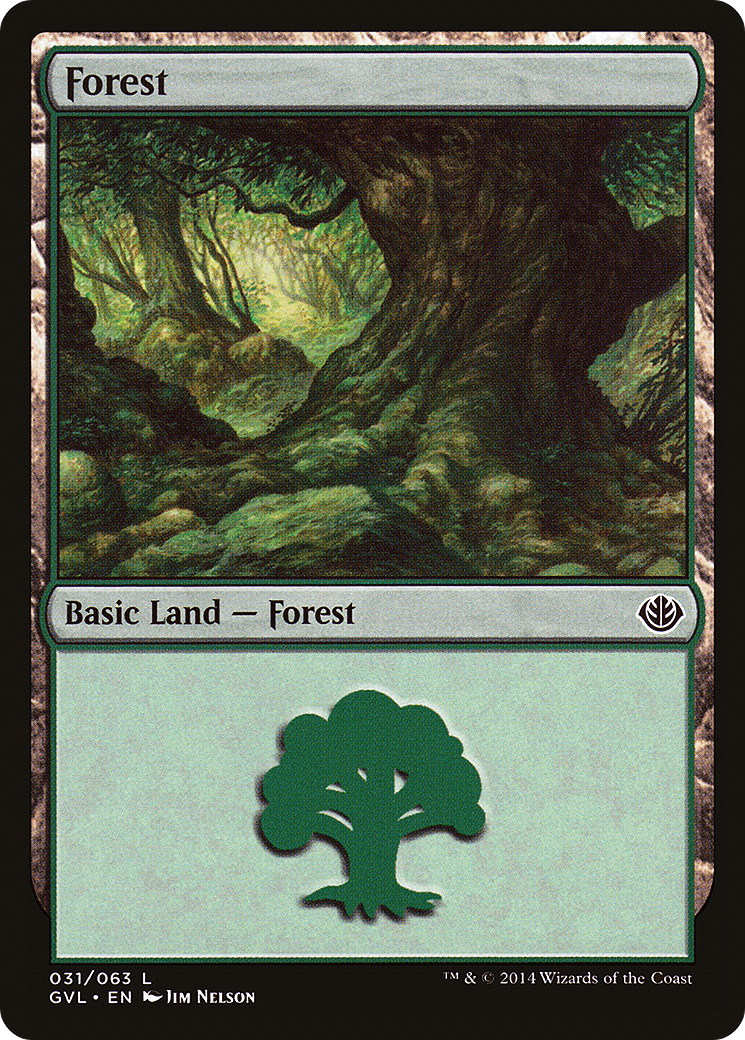 Forest (DD3-031) - Duel Decks Anthology: Garruk vs. Liliana