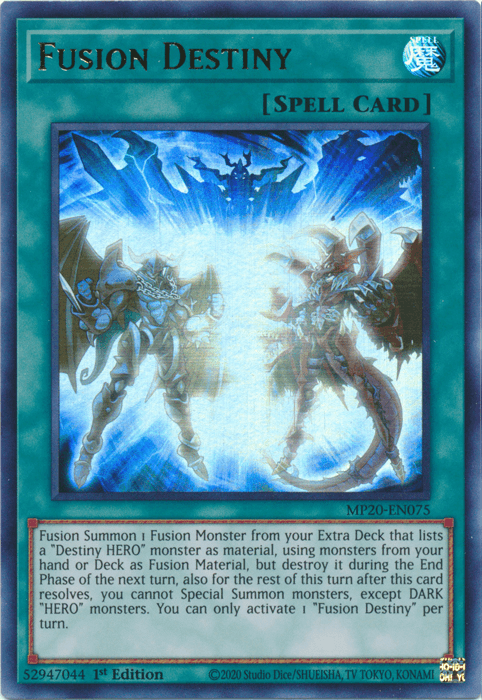 Fusion Destiny [MP20-EN075] Ultra Rare - Josh's Cards
