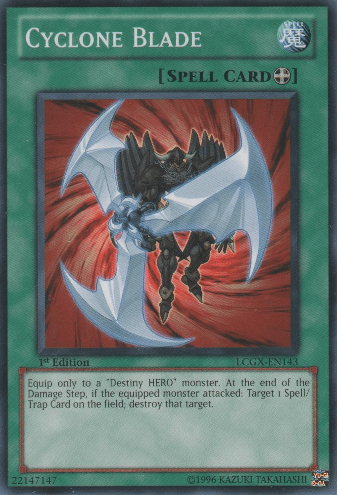 Cyclone Blade [LCGX-EN143] Common - Josh's Cards