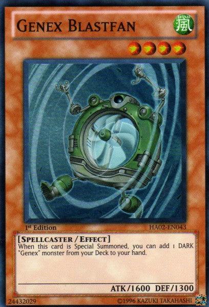 Genex Blastfan [HA02-EN043] Super Rare - Josh's Cards