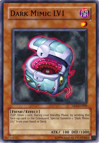 Dark Mimic LV1 [DR3-EN009] Common - Josh's Cards