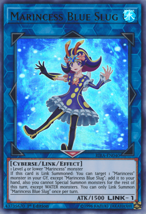 Marincess Blue Slug [RIRA-EN040] Ultra Rare - Josh's Cards