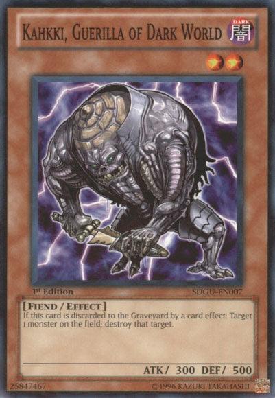 Kahkki, Guerilla of Dark World [SDGU-EN007] Common - Josh's Cards