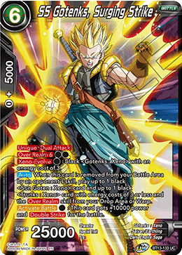 SS Gotenks, Surging Strike (Uncommon) (BT13-133) [Supreme Rivalry] Parallel Foil
