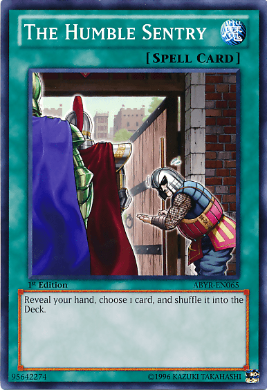 The Humble Sentry [ABYR-EN065] Common - Josh's Cards