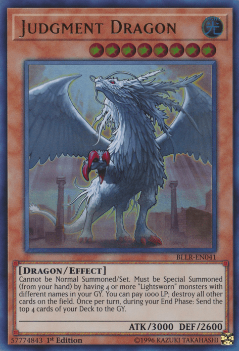 Judgment Dragon [BLLR-EN041] Ultra Rare - Josh's Cards