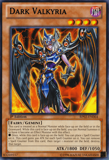 Dark Valkyria [BP02-EN064] Rare - Josh's Cards