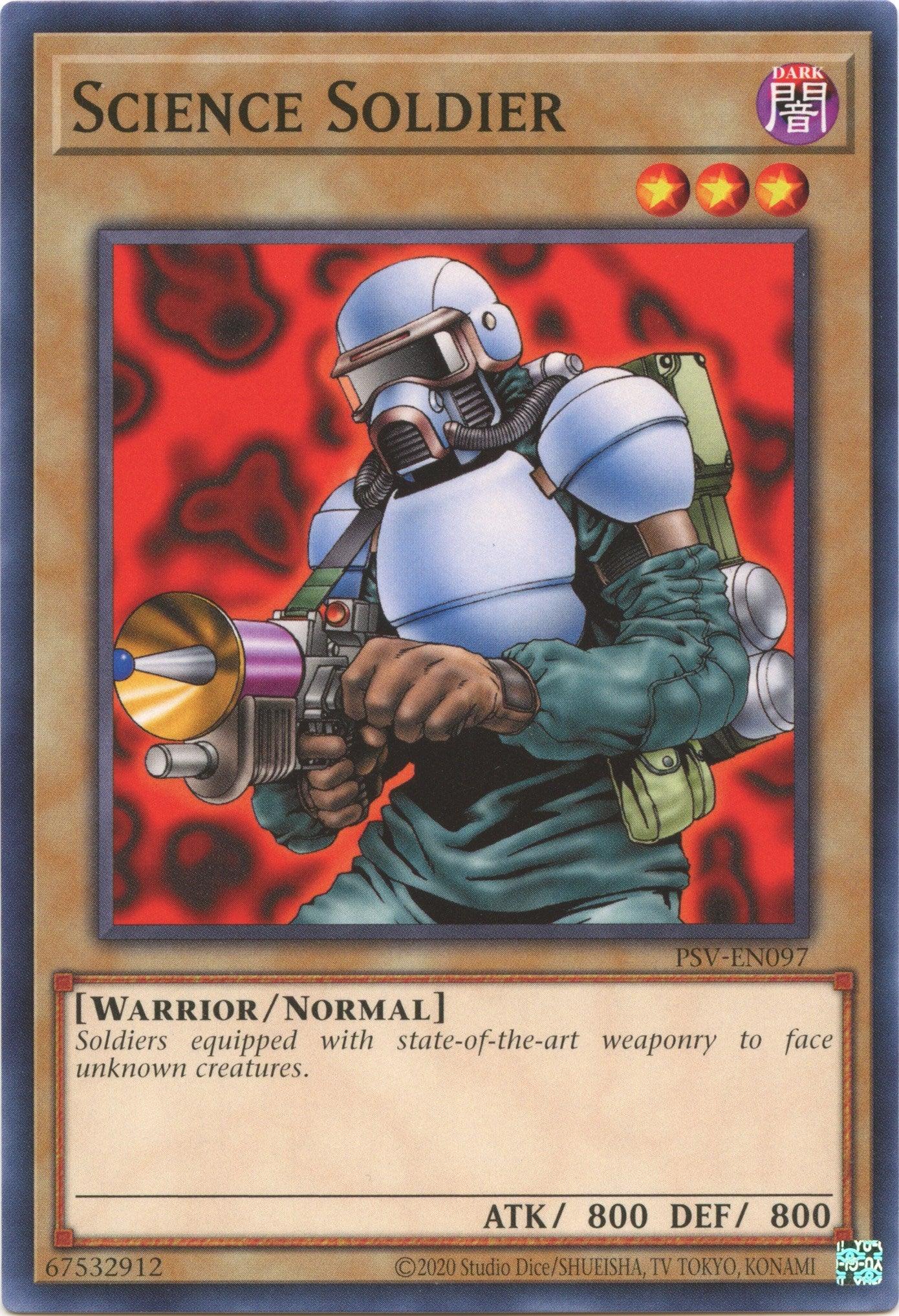 Science Soldier (25th Anniversary) [PSV-EN097] Common - Josh's Cards