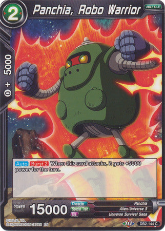 Panchia, Robo Warrior (DB2-144) [Divine Multiverse] Parallel Foil