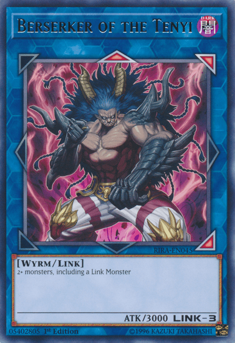 Berserker of the Tenyi [RIRA-EN045] Rare - Josh's Cards