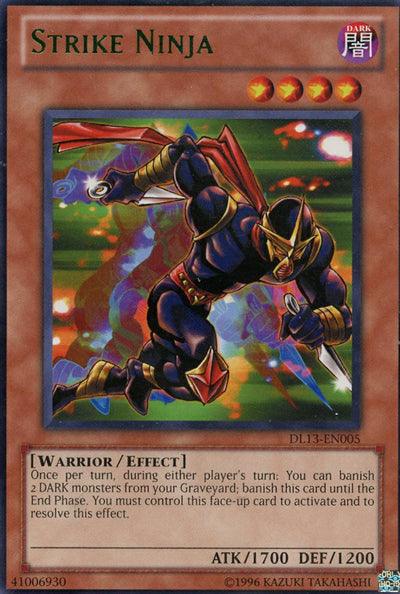 Strike Ninja (Green) [DL13-EN005] Rare - Josh's Cards
