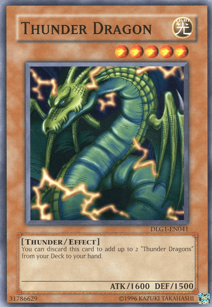 Thunder Dragon [DLG1-EN041] Common - Josh's Cards