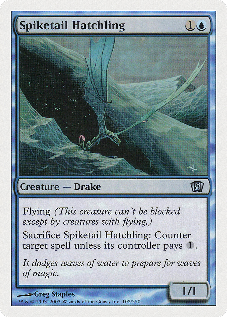 Spiketail Hatchling [Eighth Edition] Foil