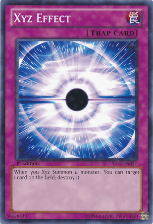 Xyz Effect [SP14-EN037] Starfoil Rare - Josh's Cards