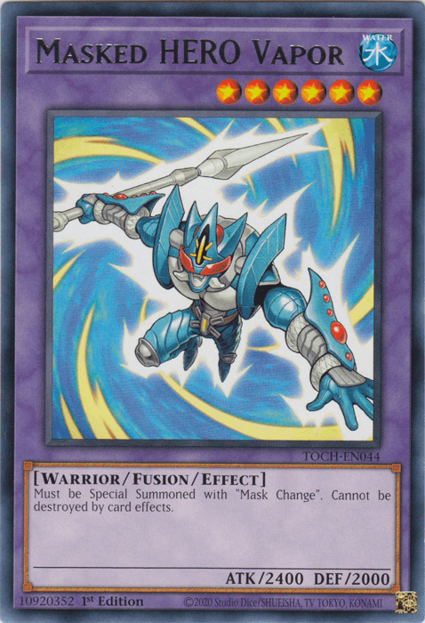 Masked Hero Vapor [TOCH-EN044] Rare - Josh's Cards