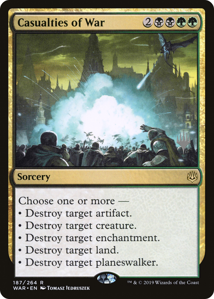 Casualties of War (PPZNR-187P) - War of the Spark Promos