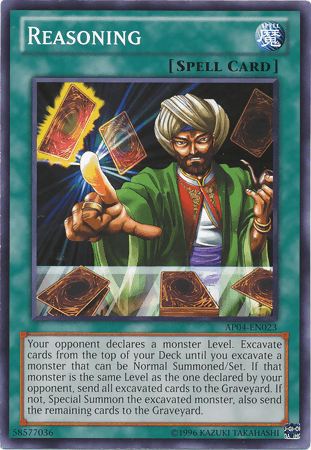 Reasoning [AP04-EN023] Common - Josh's Cards
