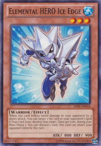 Elemental HERO Ice Edge [AP01-EN018] Common - Josh's Cards