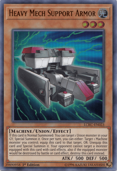 Heavy Mech Support Armor [LCKC-EN023] Ultra Rare - Josh's Cards