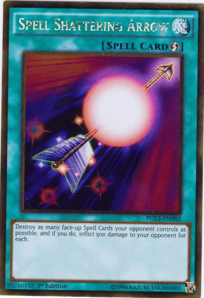 Spell Shattering Arrow [PGL3-EN082] Gold Rare - Josh's Cards