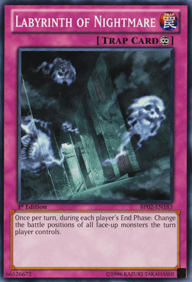 Labyrinth of Nightmare [BP02-EN183] Mosaic Rare - Josh's Cards