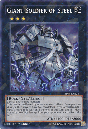 Giant Soldier of Steel [BP03-EN126] Shatterfoil Rare - Josh's Cards