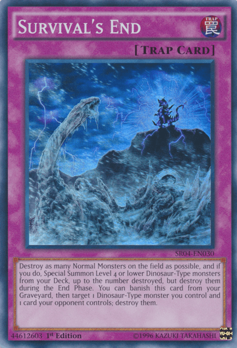 Survival's End [SR04-EN030] Super Rare - Josh's Cards