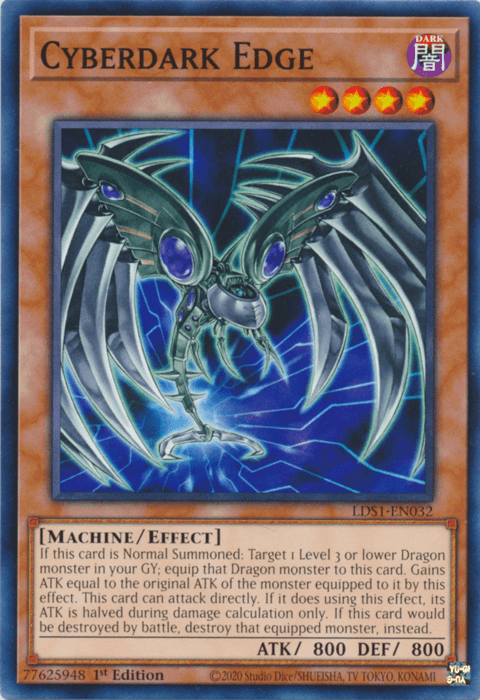 Cyberdark Edge [LDS1-EN032] Common - Josh's Cards