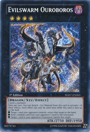 Evilswarm Ouroboros [HA07-EN065] Secret Rare - Josh's Cards