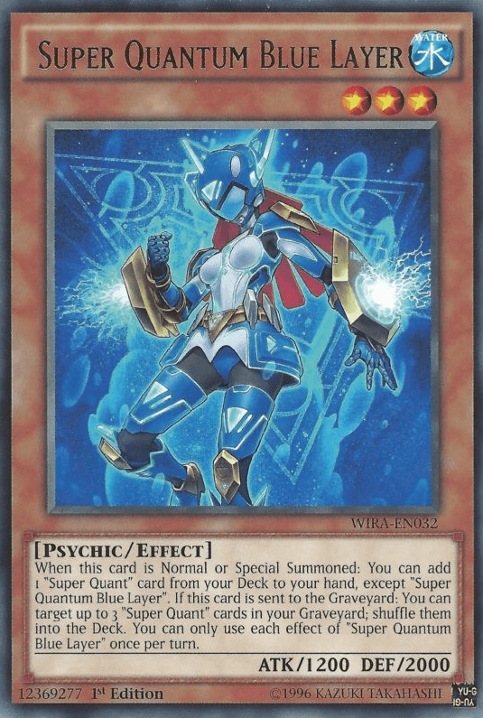 Super Quantum Blue Layer [WIRA-EN032] Rare - Josh's Cards